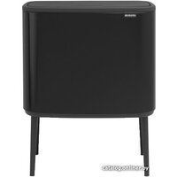 Brabantia Bo Touch Bin 3x11 л (черный матовый)