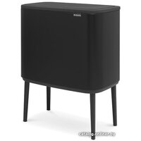 Brabantia Bo Touch Bin 3x11 л (черный матовый) Image #2