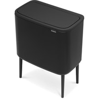 Brabantia Bo Touch Bin 11+23 л (черный матовый) Image #3