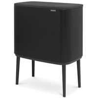 Brabantia Bo Touch Bin 11+23 л (черный матовый) Image #2