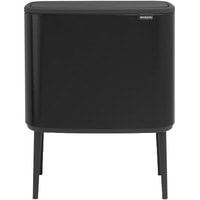 Brabantia Bo Touch Bin 11+23 л (черный матовый)