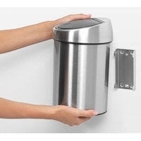 Brabantia Touch Bin 3 л (стальной с защитой отпечатков) Image #4