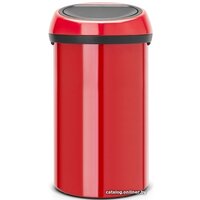 Brabantia Touch Bin 60 л (пламенно-красный)