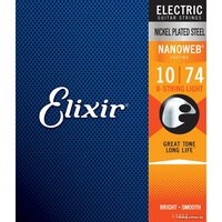 Elixir Strings 12062 10-74 8-String