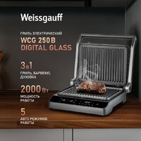 Weissgauff WCG 250 B Digital Glass