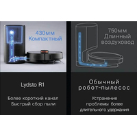 Lydsto Robot Vacuum Cleaner R1 Pro (черный) Image #9