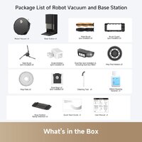 Dreame Robot Vacuum X50 Ultra RLX85CE (евровилка, черный) Image #7