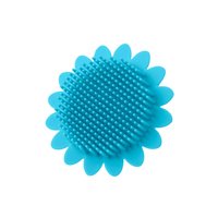 Roxy Kids (Рокси Кидс) Антибактериальная мочалка силиконовая (подсолнух, голубой) Image #1