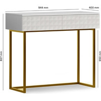 Shtabe Simple 7011 эко (травертин/белый/золото) Image #3