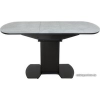 Аврора Корсика стекло 120-151.5x80 (мрамор серый 12/черный) Image #4