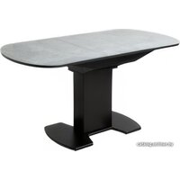 Аврора Корсика стекло 120-151.5x80 (мрамор серый 12/черный) Image #3
