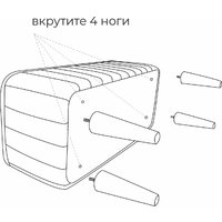 MONOFIX Одос Принт (тропики/микровелюр)