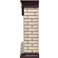 Firelight Bricks Classic (камень бежевый/шпон темный дуб) Image #3