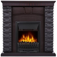 Firelight Porto Classic (камень черный/шпон венге)