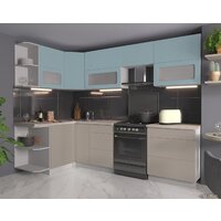 Интерлиния Мила Матте 1.5x2.7 Б левая (океан/луна/травертин серый) Image #2