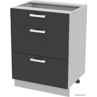 Интерлиния Компо НШ60рш3 1м+2б (антрацит)