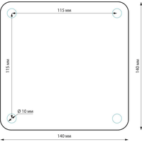 Elektrostandard Techno 1550 (черный) Image #2