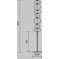 Maytoni MOD307FL-L40BS3K Image #3