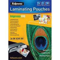 Fellowes Laminating Pouch А4, 100 мкм, 100 л Image #1