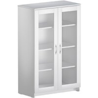 Mio Tesoro Сириус 2 двери со стеклом 78x123 2.02.03.390.1 (белый) Image #1