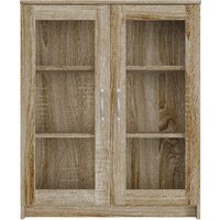 Mio Tesoro Сириус 2 двери со стеклом 78x95 2.02.03.360.3 (дуб сонома) Image #3