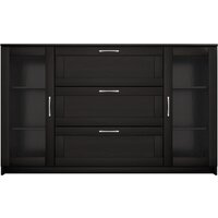 Mio Tesoro Сириус 2 двери со стеклом и 3 ящика 156x95 2.02.03.370.5 (дуб венге) Image #3