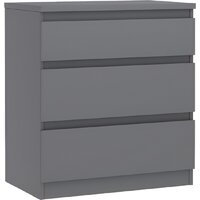 Mio Tesoro Кастор 3 ящика 2.03.02.060.4 (серый)