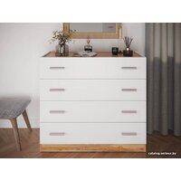 НК-Мебель Fresco КМ-100N 72518529 (белый/дуб вотан) Image #3