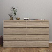 Кортекс-мебель Бари 160 8ш (дуб сонома/дуб сонома/дуб сонома) Image #3
