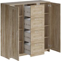Mio Tesoro Сириус 2 двери и 4 яшика 117x123 2.02.03.350.3 (дуб сонома) Image #2