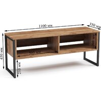 Mio Tesoro Luna Loft (дуб золотой крафт/черный) Image #4