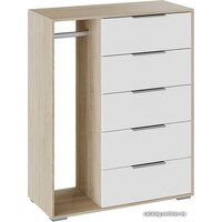 Трия Нуар комбинированный тип 1 (дуб сонома/белый ясень) Image #1