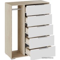 Трия Нуар комбинированный тип 1 (дуб сонома/белый ясень) Image #3