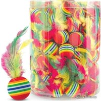 Triol Мяч с пером NT573 d 3,5 см 120 штук