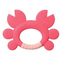 BabyOno Прорезыватель Краб, 3м+ (красный) Image #1