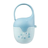 BabyOno Контейнер для пустышки, бирюза, 0+