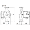 Grundfos UPS 25-60 N 180 Image #2