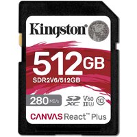 Kingston Canvas React Plus V60 SDXC 512GB