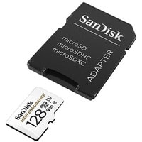 SanDisk High Endurance microSDXC SDSQQNR-128G-GN6IA 128GB (с адаптером) Image #2