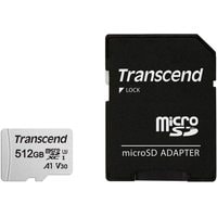 Transcend microSDXC 300S 512GB (с адаптером) Image #1