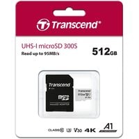 Transcend microSDXC 300S 512GB (с адаптером) Image #3