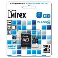 Mirex microSDHC (Class 4) 8GB (13613-ADTMSD08) Image #2