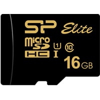 Silicon-Power Elite Gold microSDHC SP016GBSTHBU1V1G 16GB