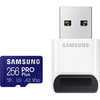 Samsung PRO Plus microSDXC 256GB (с кардридером)