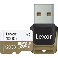 Lexar LSDMI128CBEU1000R microSDXC 128GB + кардридер