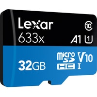 Lexar 633x microSDHC LSDMI32GBB633A 32GB (с адаптером) Image #3