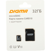 Digma MicroSDXC Class 10 Card10 DGFCA032A01