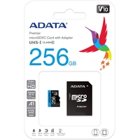 ADATA Premier AUSDX256GUICL10A1-RA1 microSDXC 256GB (с адаптером) Image #4