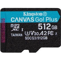Kingston Canvas Go! Plus microSDXC 512GB
