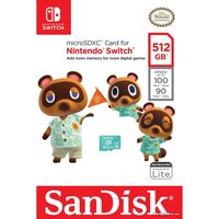 SanDisk Nintendo Switch Licensed Card Animal Crossing Edition microSDXC 512GB SDSQXAO-512G-GNCZN Image #4